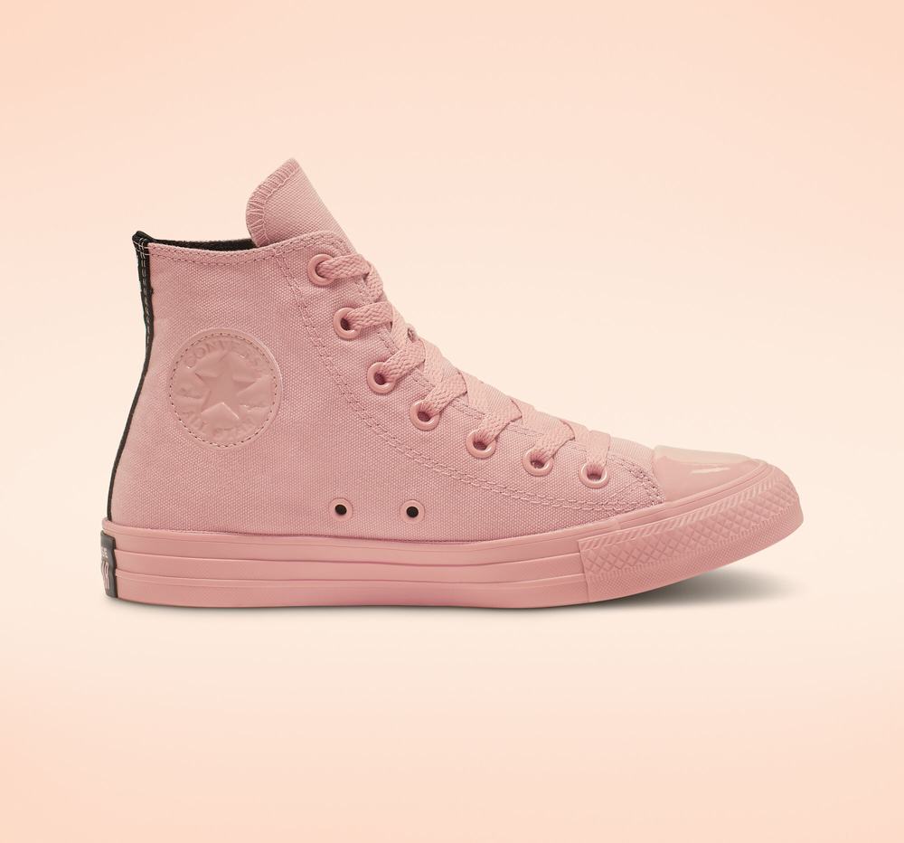Tenis Converse x OPI Chuck Taylor All Star Cano Alto Mulher Rosa 725831AGS
